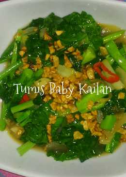 Tumis Baby Kailan