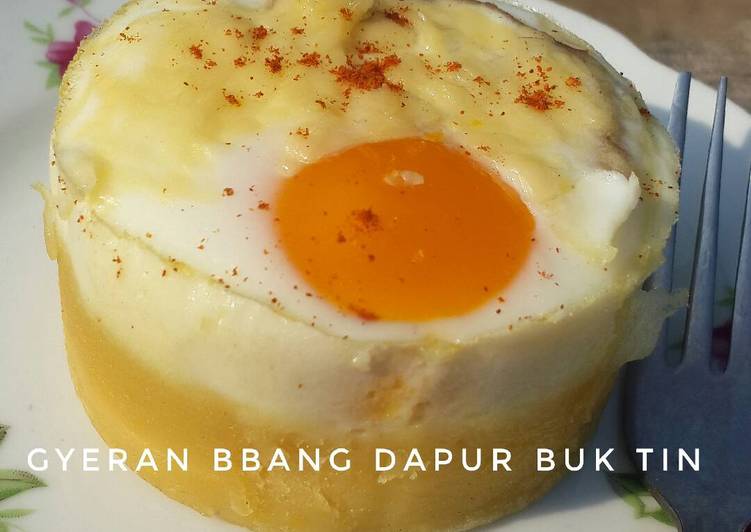 resep masakan Gyerang Bbang (egg bread) dapur Buk Tin