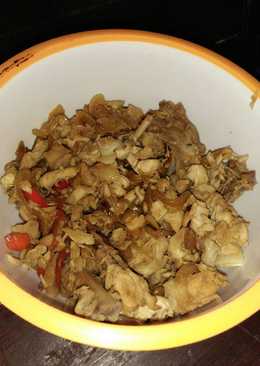 Tumis ayam kecap pedas