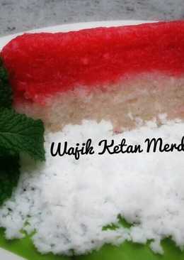 Wajik Ketan Merdeka #merahputih