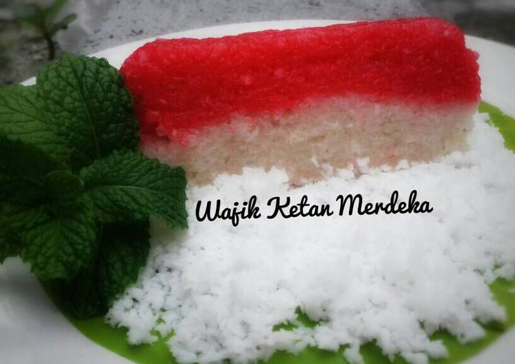 gambar untuk resep Wajik Ketan Merdeka #merahputih