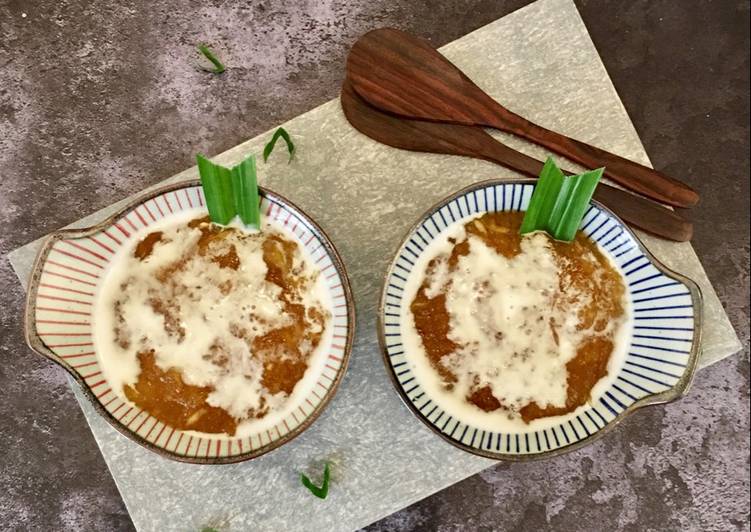 resep Bubur Singkong Gula Merah