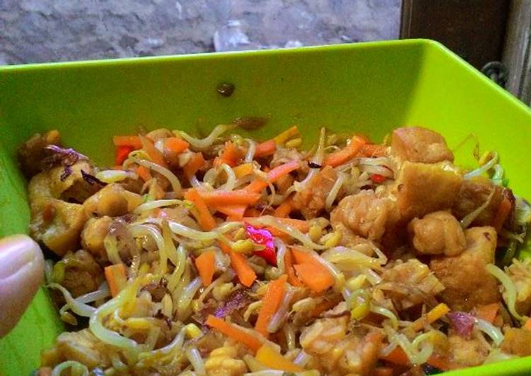 gambar untuk resep makanan Oseng campur (tauge, wortel, tahu, tempe)