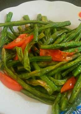 Tumis Kacang Panjang Terasi