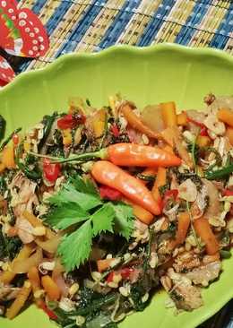 Tumis pakis haji ft wortel