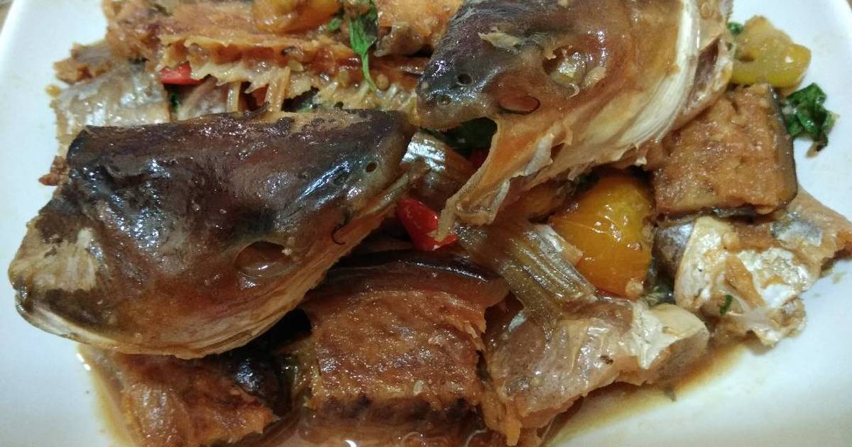 Resep Oseng pedas kemangi ikan  asin  patin  oleh Mira 