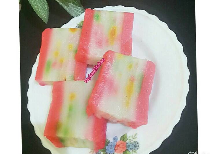 resep masakan Lapis Beras / Kue Pepe