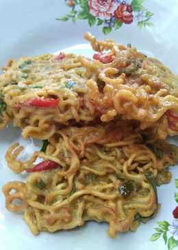 Bakwan mie goreng sederhana