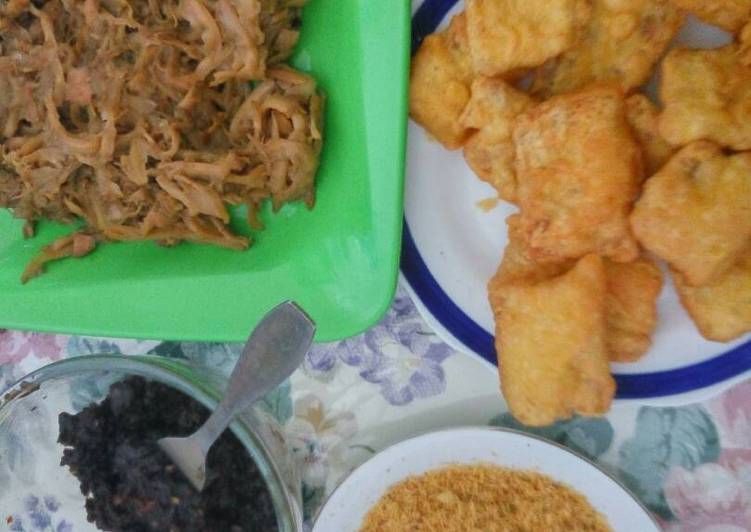 resep lengkap untuk Nasi krawu jamur&ayam simple