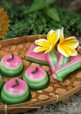 Kue lapis pelangi a.k.a lapis pepe