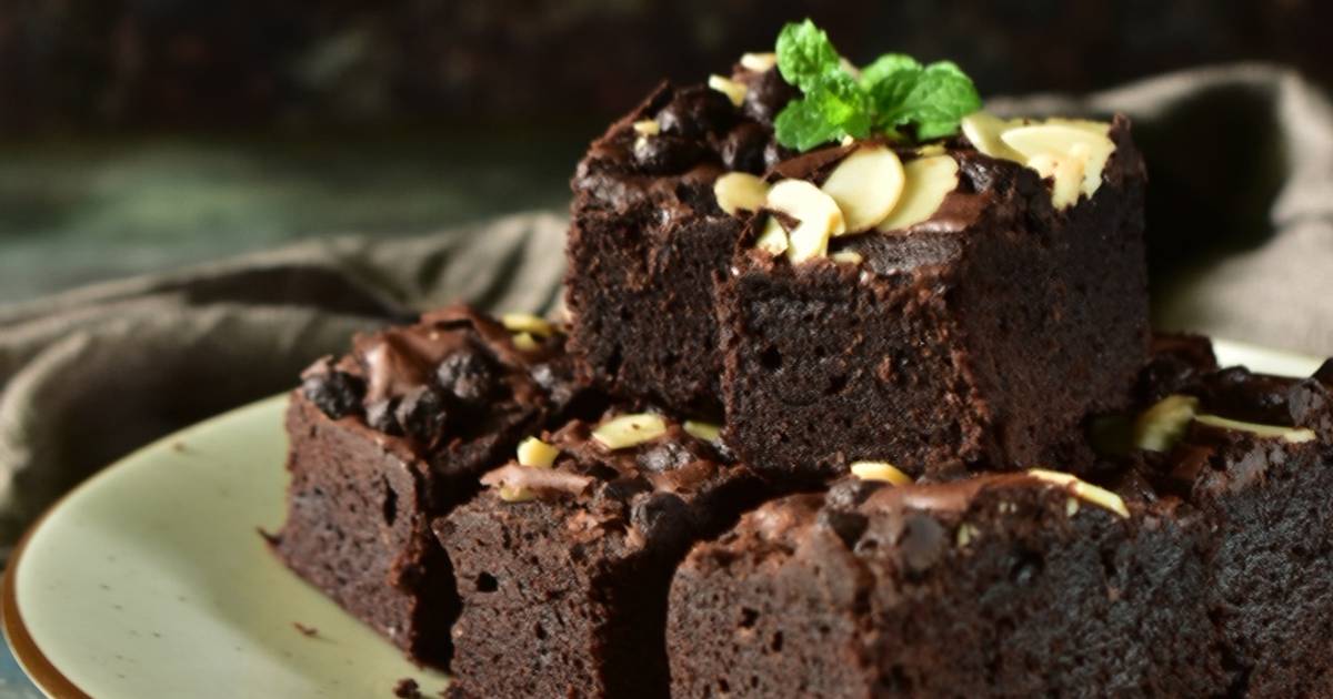  Brownies  chocolatos klasik cita rasa  kopi  versi kukus Resep 