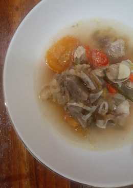 Asem asem daging + balungan sapi