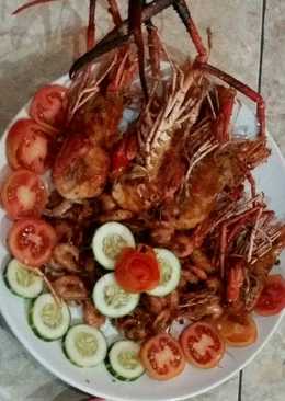 Udang gala saus pedas manis