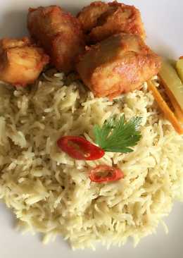 Biryani Ayam Saus Merah