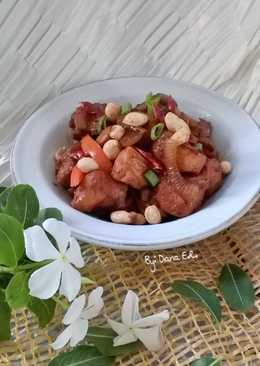 Kung Pao Chicken Hau Jek Sen Cing Ping (Ayam Kung Pao Enak Bangettt)