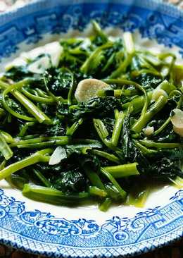 Cha Kangkung simple