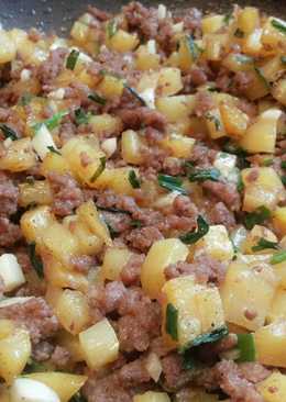 Daging giling kentang 
