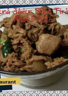 Tuna Jamur Saus Tiram