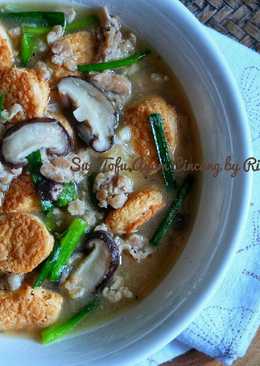 Sup Tofu Ayam Cincang