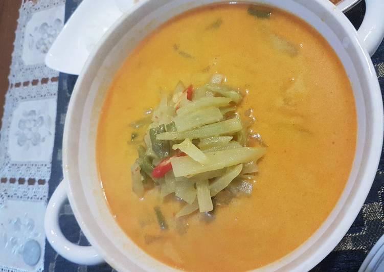 cara membuat Lontong sayur rumahan