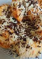 Pisang goreng tabur keju