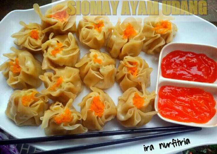 resep masakan Siomay Ayam Udang