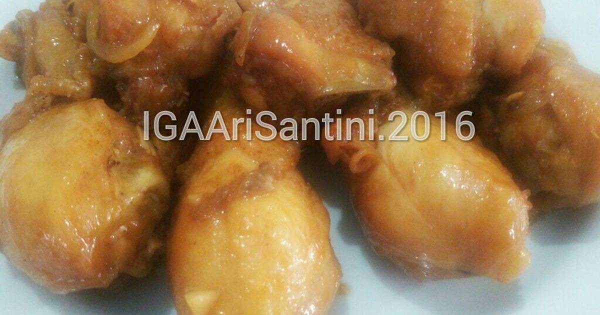 Resep Ayam Goreng Mentega ala Iga Ari Santini