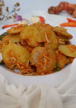 Jengkol balado teri