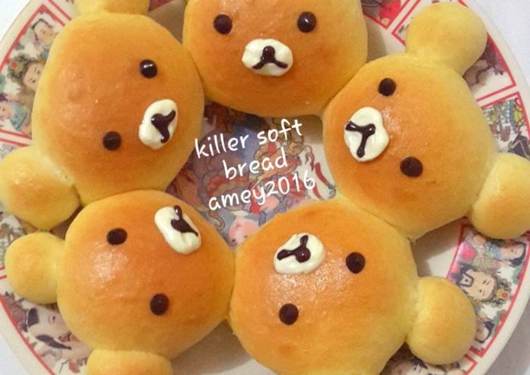 Resep Killer soft  bread  character oleh amei Cookpad