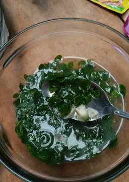 Uta mbeca ro'o parongge (sayur daun kelor)