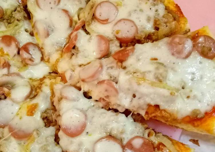 Resep Pizza teflon Dari Wennykiki