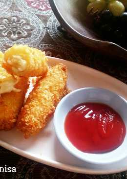 Roti Goreng isi keju