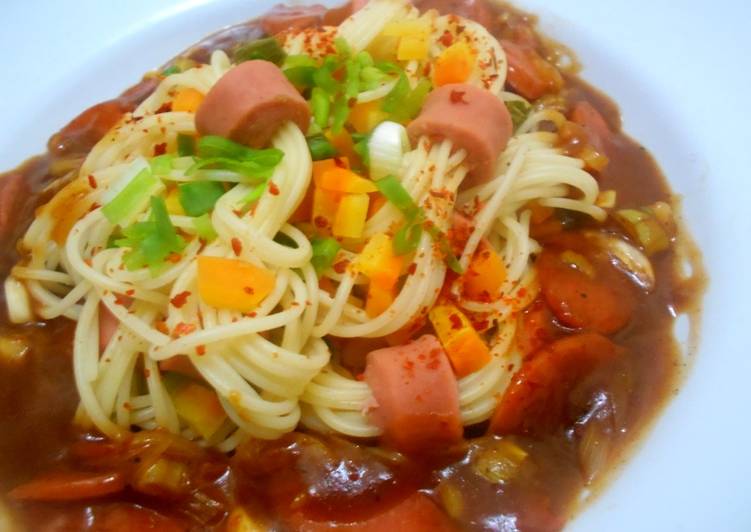 gambar untuk resep Spaghetti Sosis Sapi