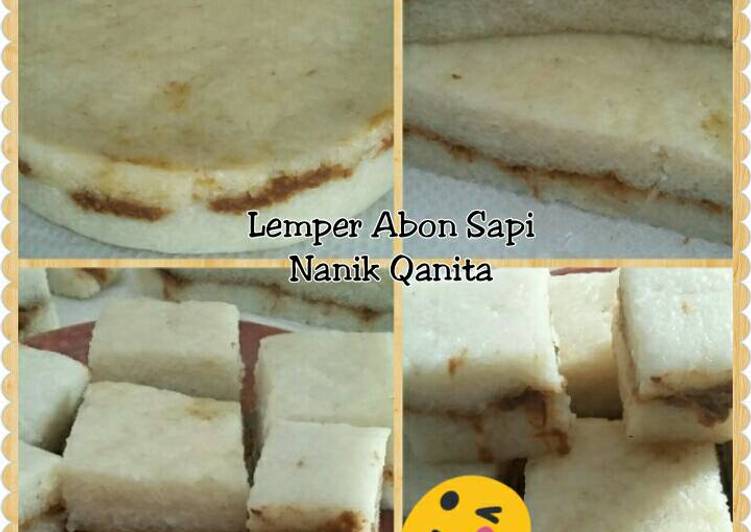 resep Lemper Abon Sapi