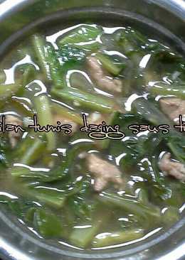 Kailan tumis daging saus tiram