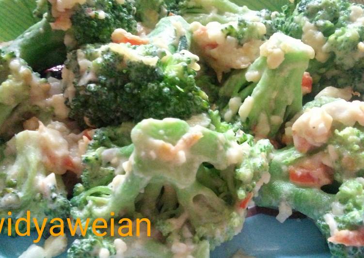 resep makanan Brokoli Telur Asin