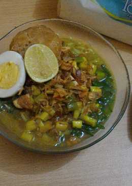 Soto ceker ayam kuah kuning