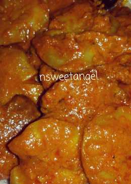 Rendang jengkol gurih gurih nyooy