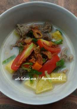 Soto betawi susu