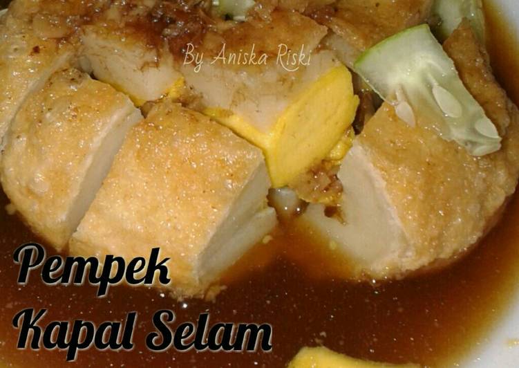 cara membuat Pempek Kapal Selam Ikan Kerapu