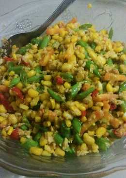 Tumis manis JWB simpel (Jagung Wortel Buncis)