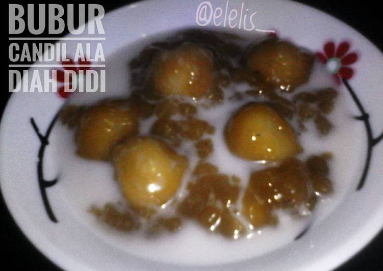 resep makanan Bubur Candil ala Diah Didi