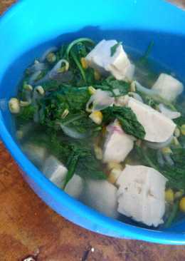 Sayur Bayam Tahu