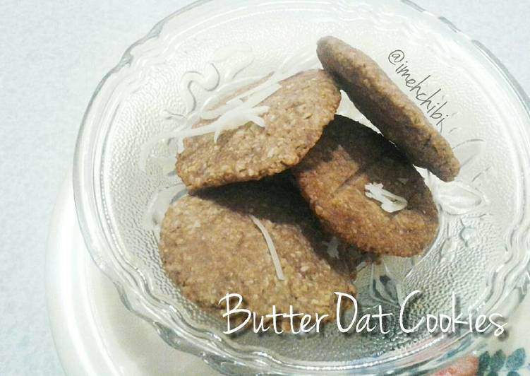 gambar untuk resep Butter Oat Cookies