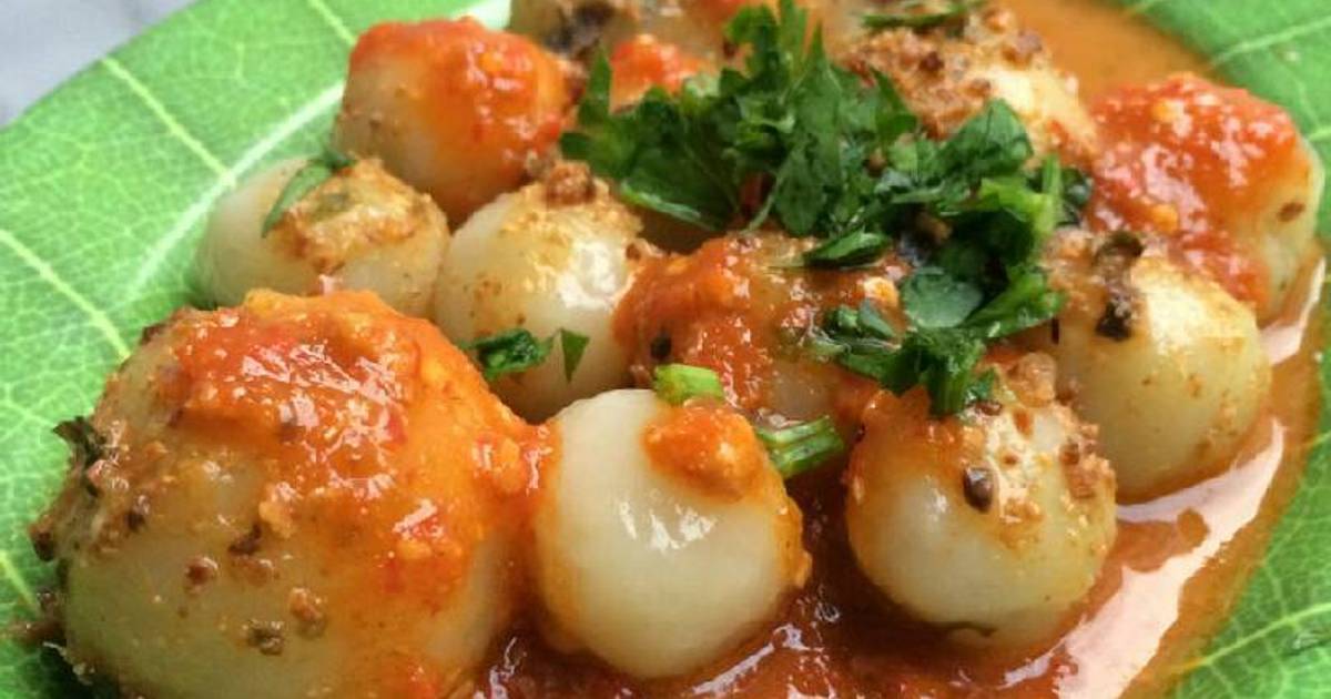 Resep Cilok kuah  kacang sambel pedas  oleh D Cookpad