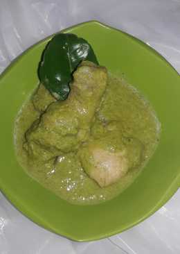 Ayam Gulai Hijau a la PawonLulung