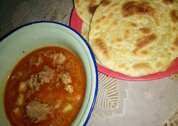 Resep Roti Canai Simple By Dapur Dhiyo