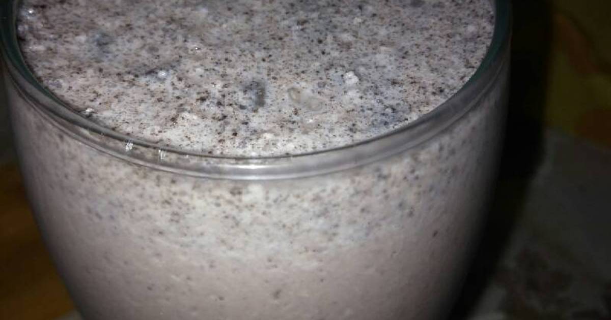 Resep oreo ice cream shake