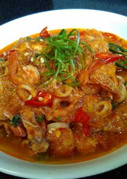 Seafood Saus Padang