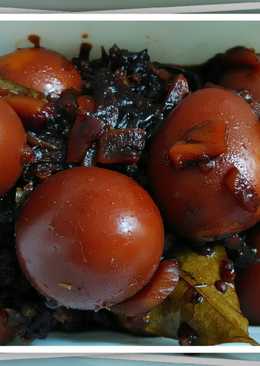 Telur puyuh kecap manis